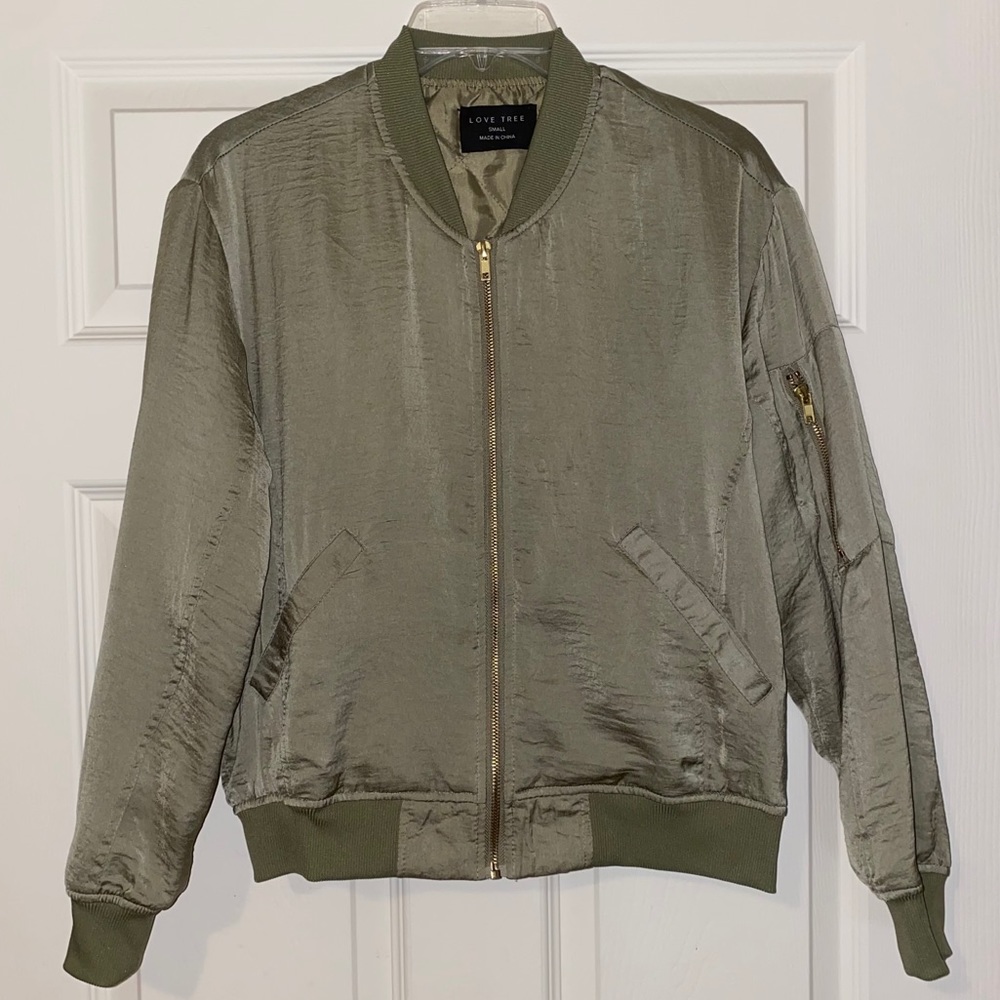 Love Tree Bomber Jacket